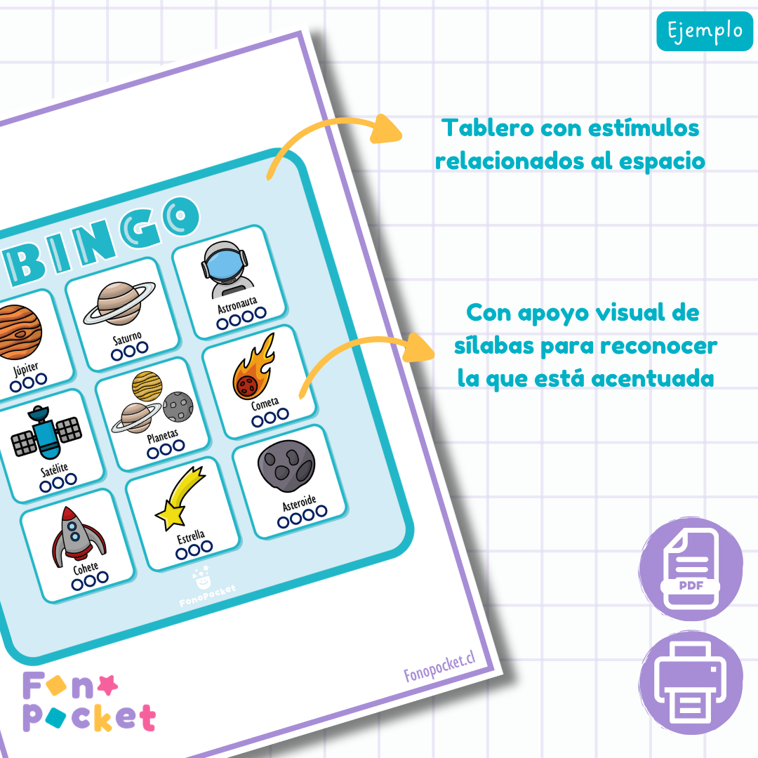 Bingo reconocimiento prosódico