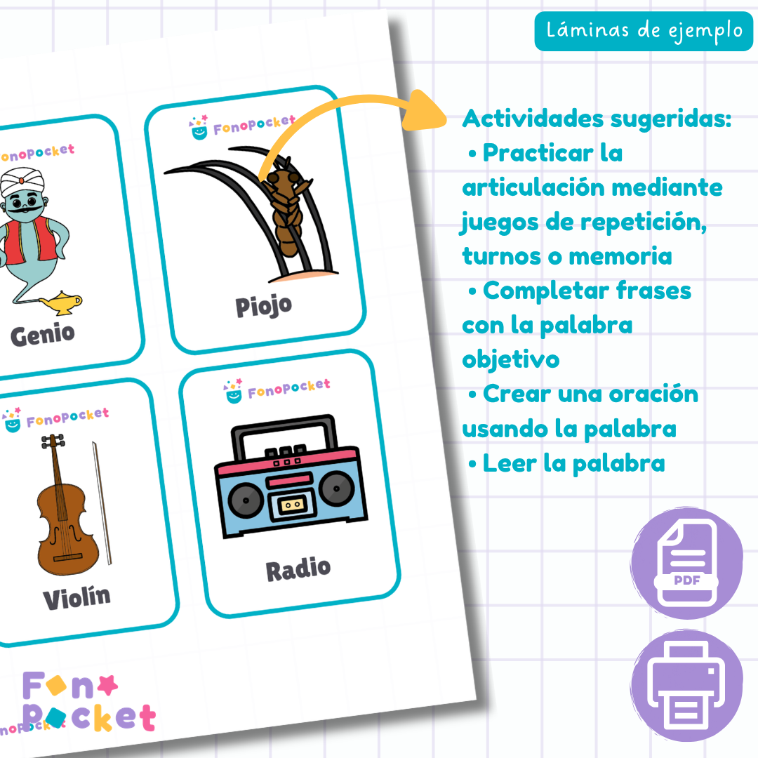 Láminas dífonos vocálicos crecientes
