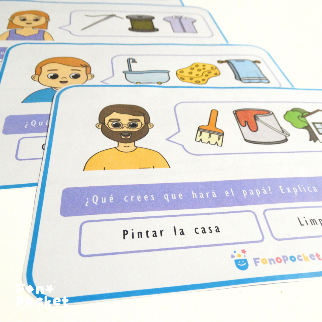 Tarjetas inferencias lógicas y pragmáticas