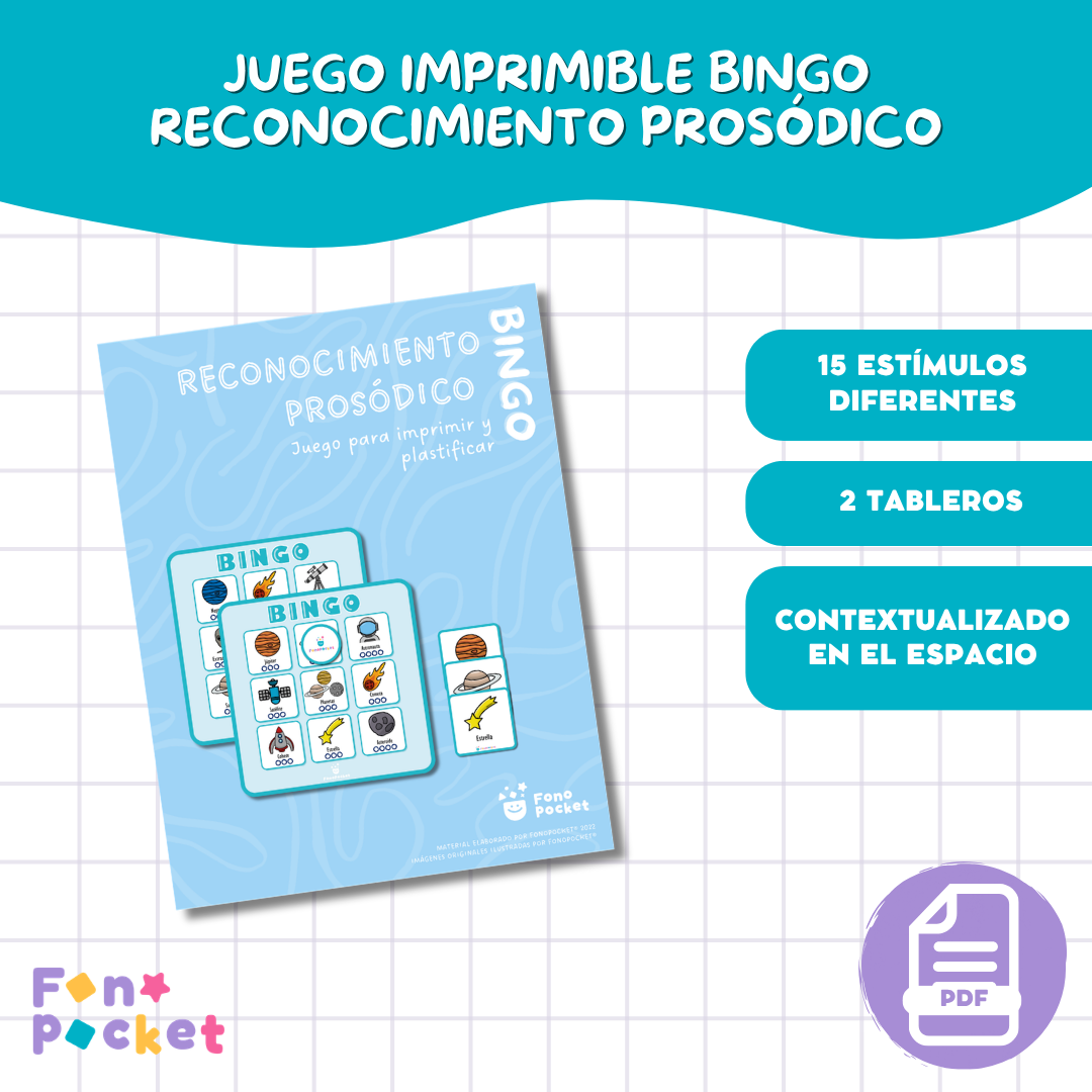 Bingo reconocimiento prosódico