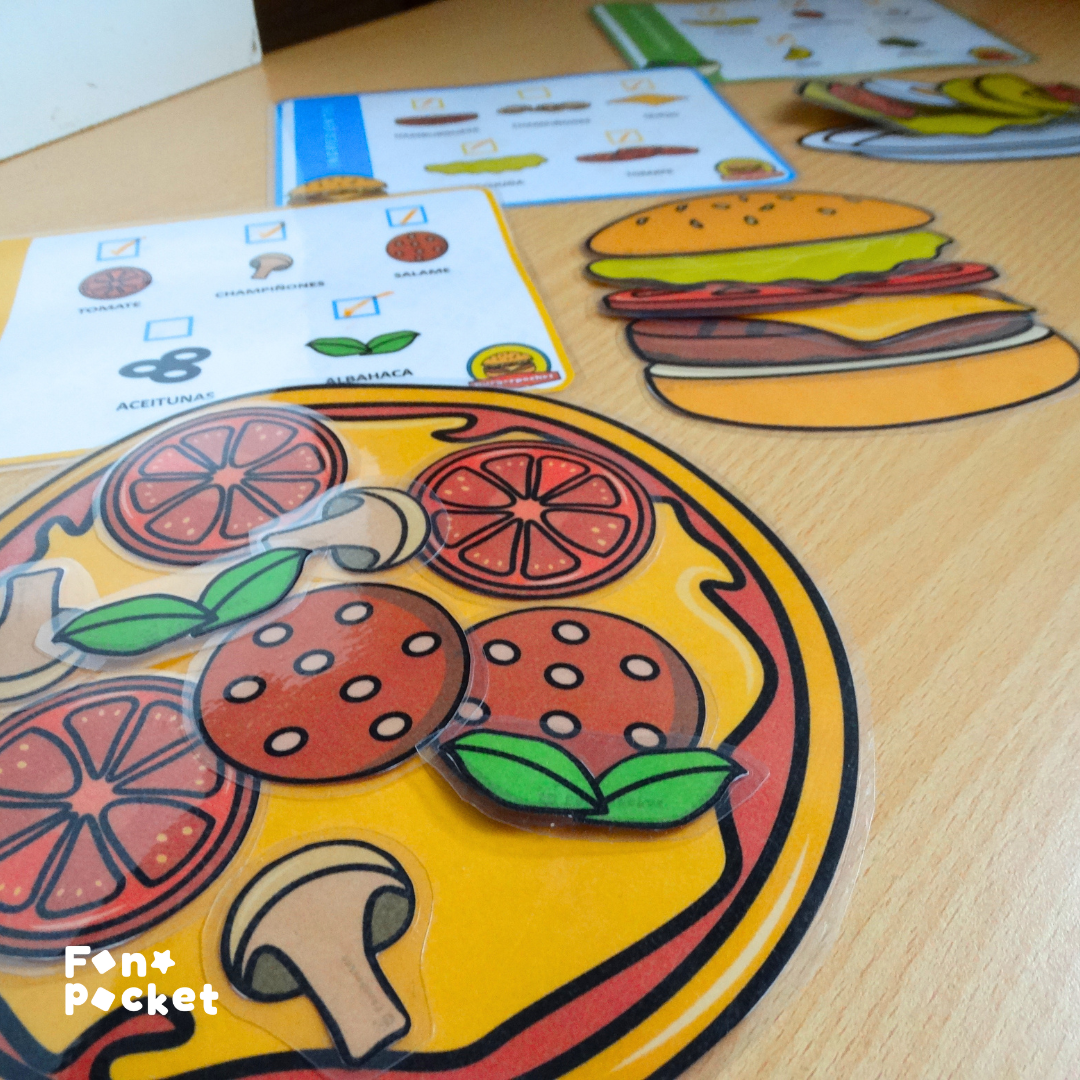 Juego de rol comida rápida