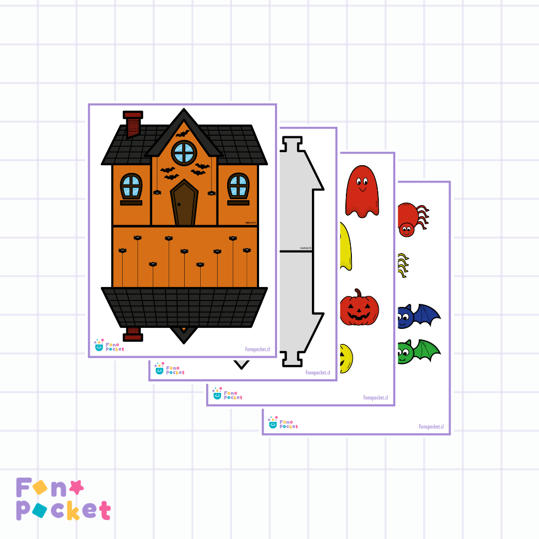 Juego seguimiento de instrucciones versión Halloween