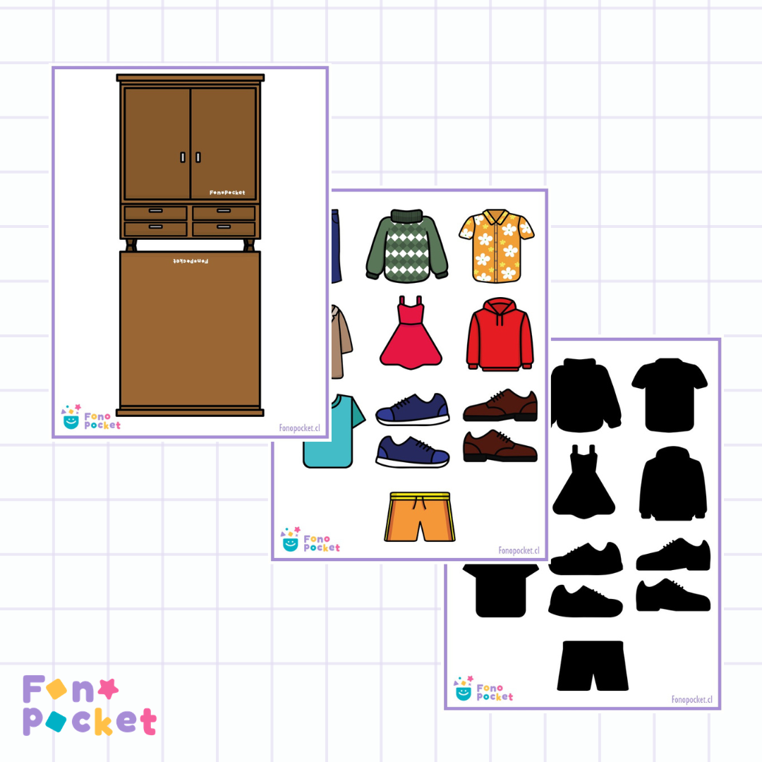 Juego Seguimiento de instrucciones versión prendas de vestir
