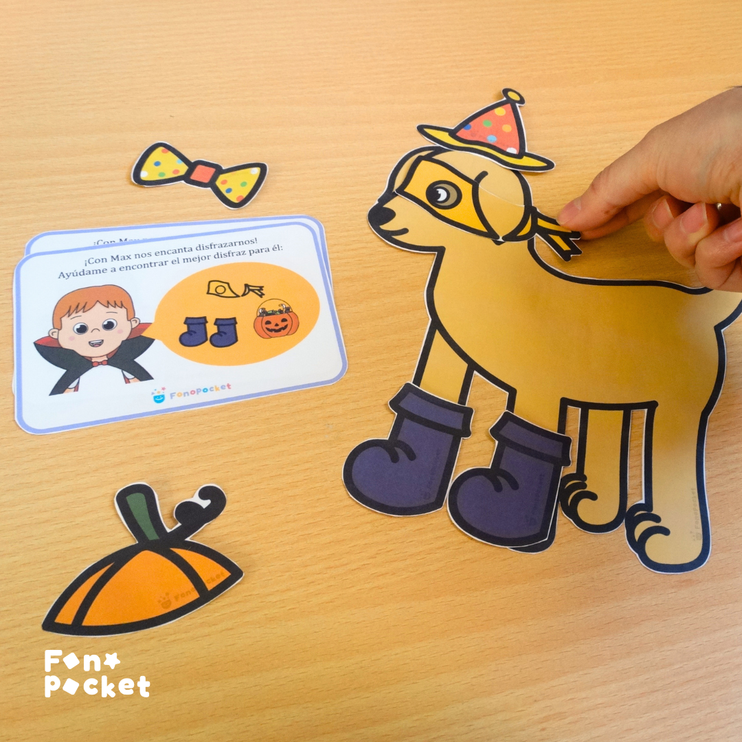 Juego Seguimiento de instrucciones Versión Halloween