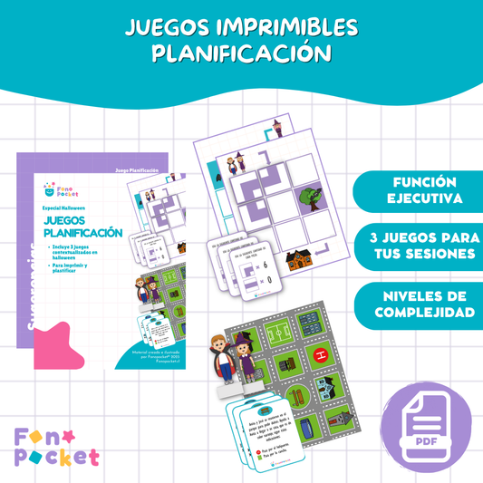 Juego Planificación versión Halloween