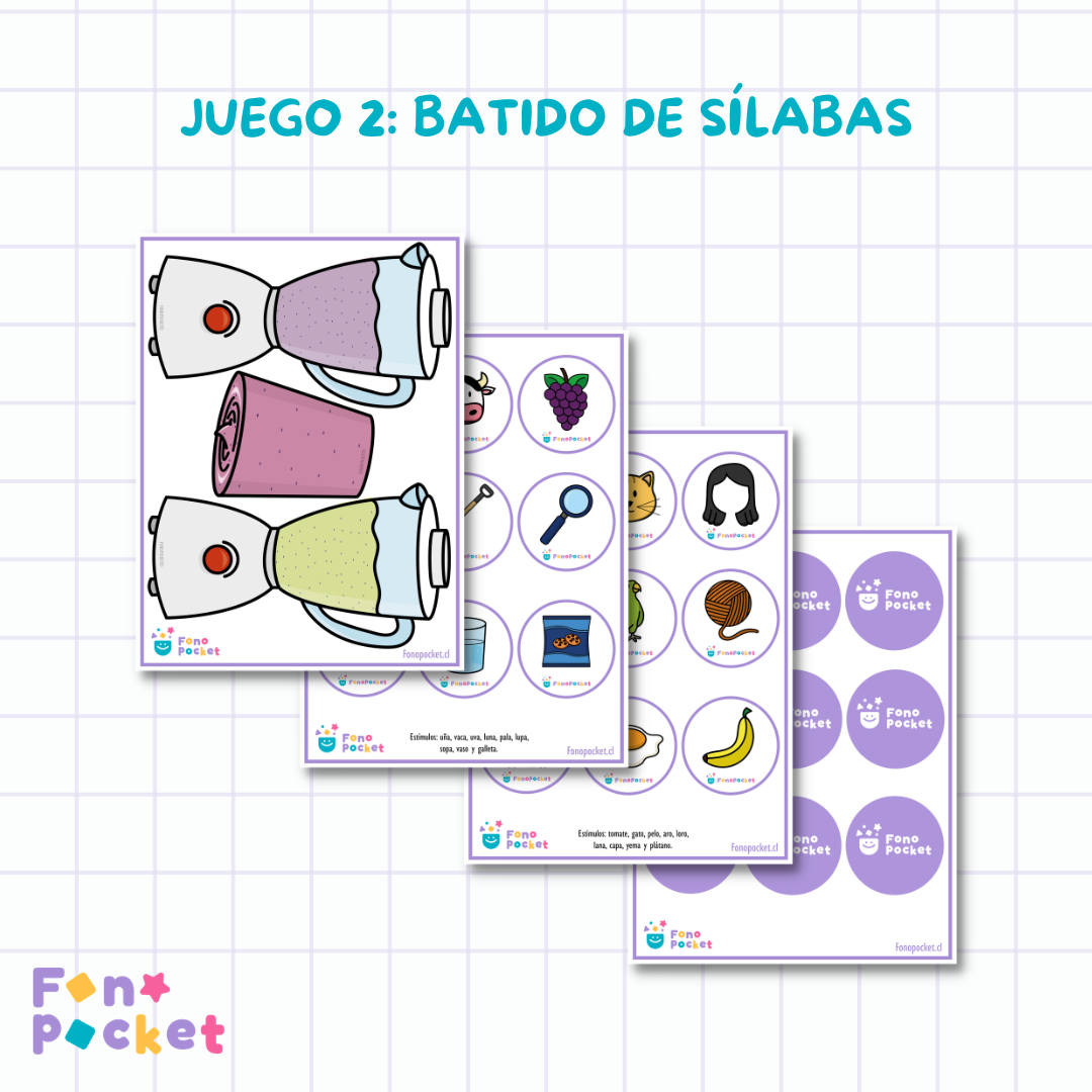 Juegos creación e inversión silábica