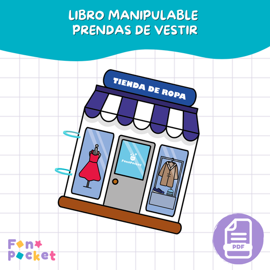 Libro manipulable prendas de vestir