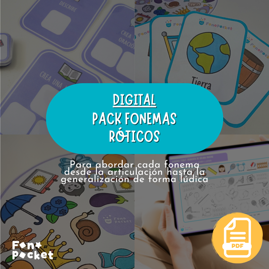 Pack fonemas róticos