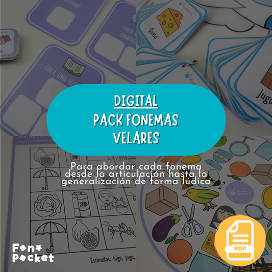 Pack fonemas velares