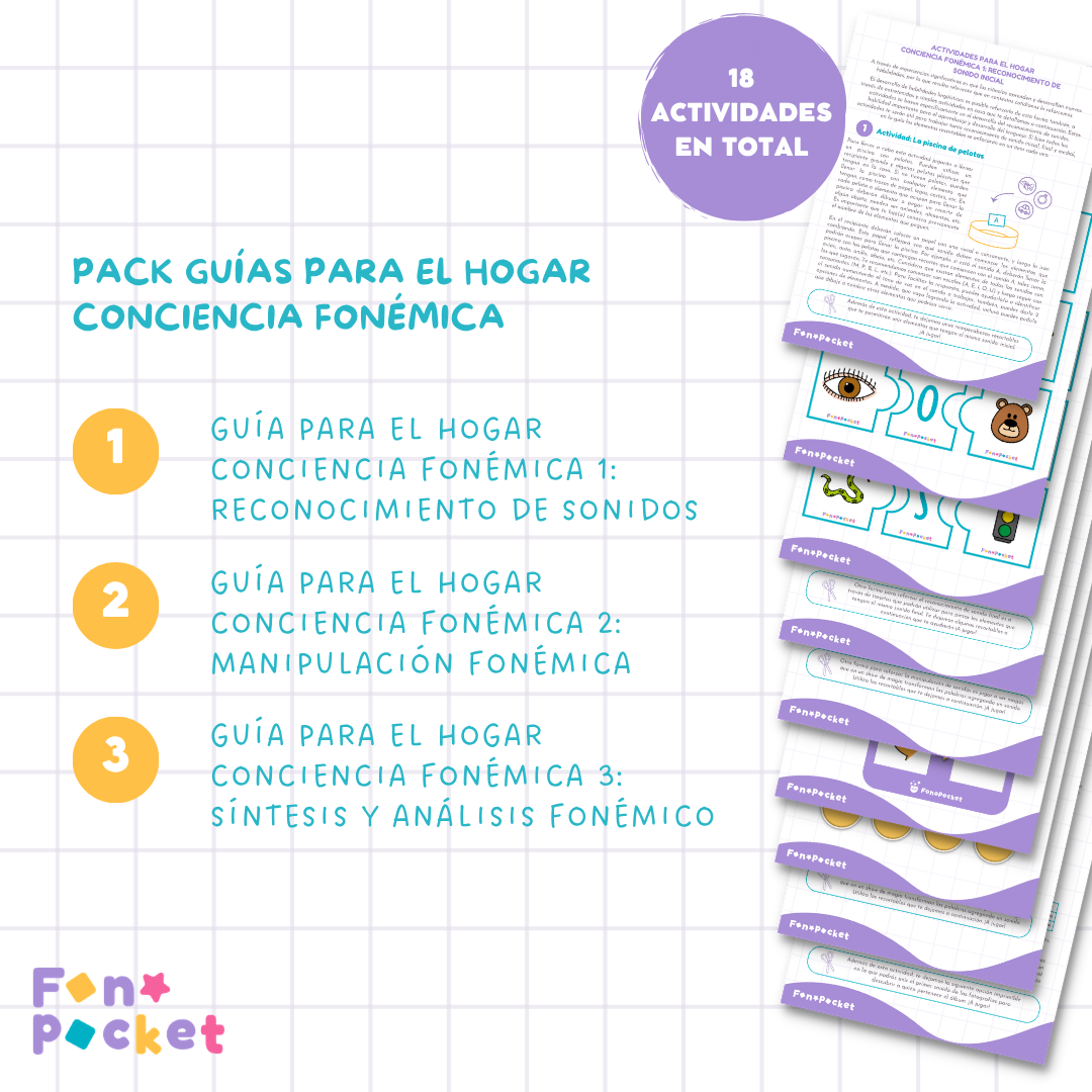 Pack guías conciencia fonémica
