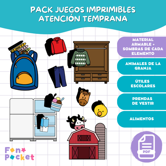 Pack atención temprana