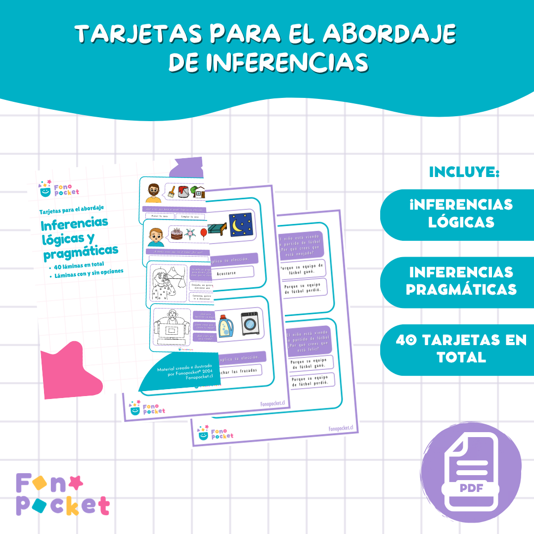 Tarjetas inferencias lógicas y pragmáticas