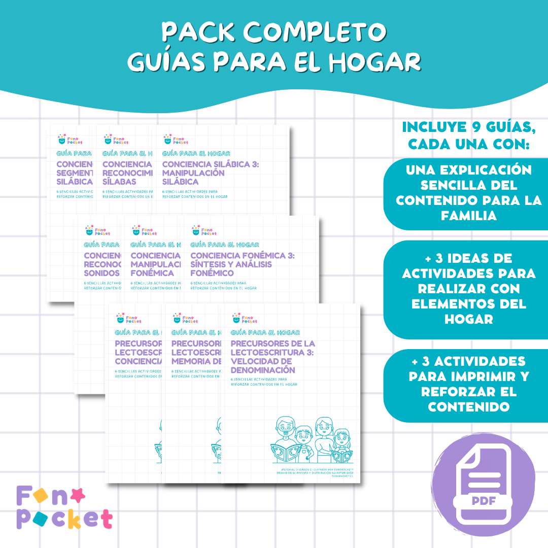 Pack guías para el hogar