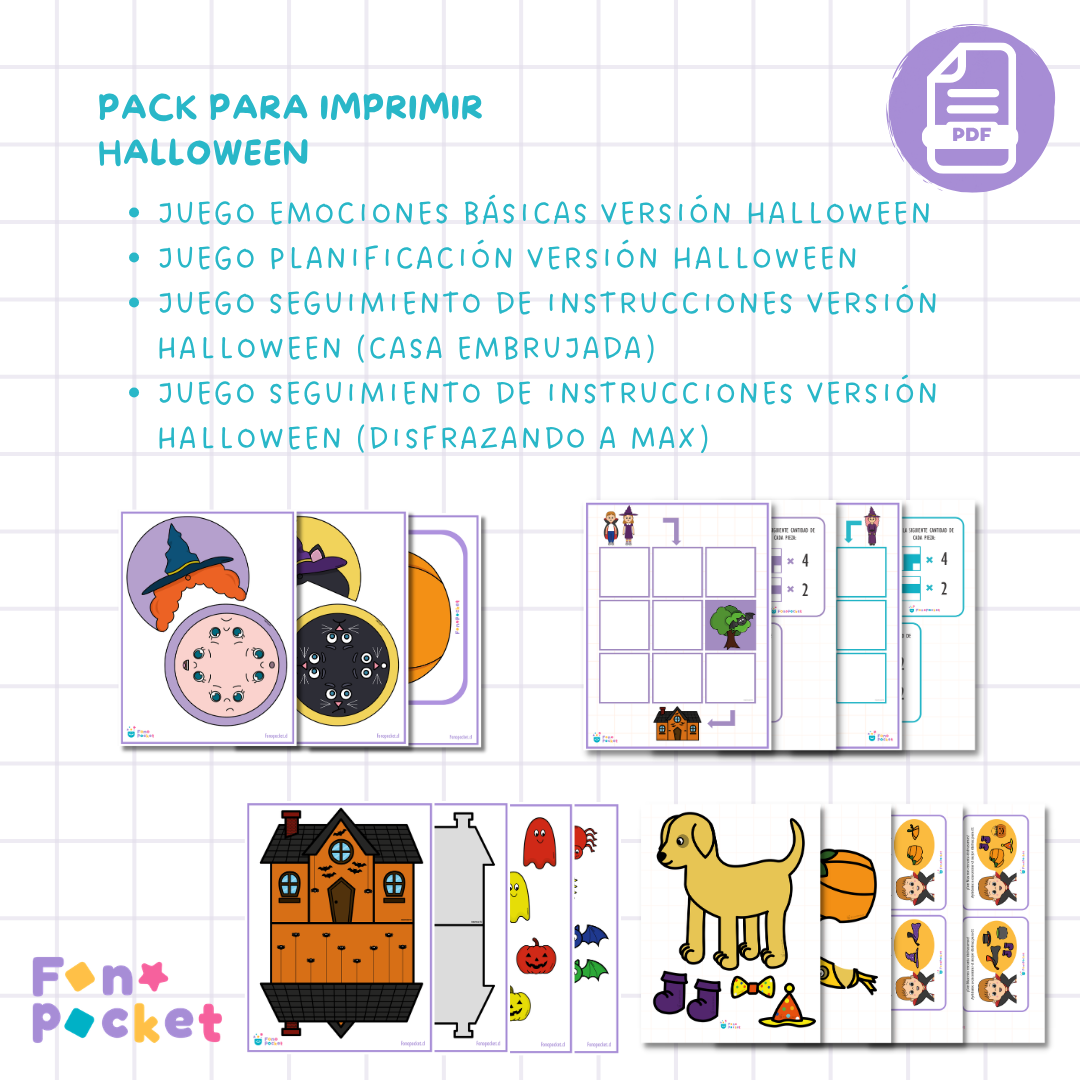 Pack imprimible Halloween