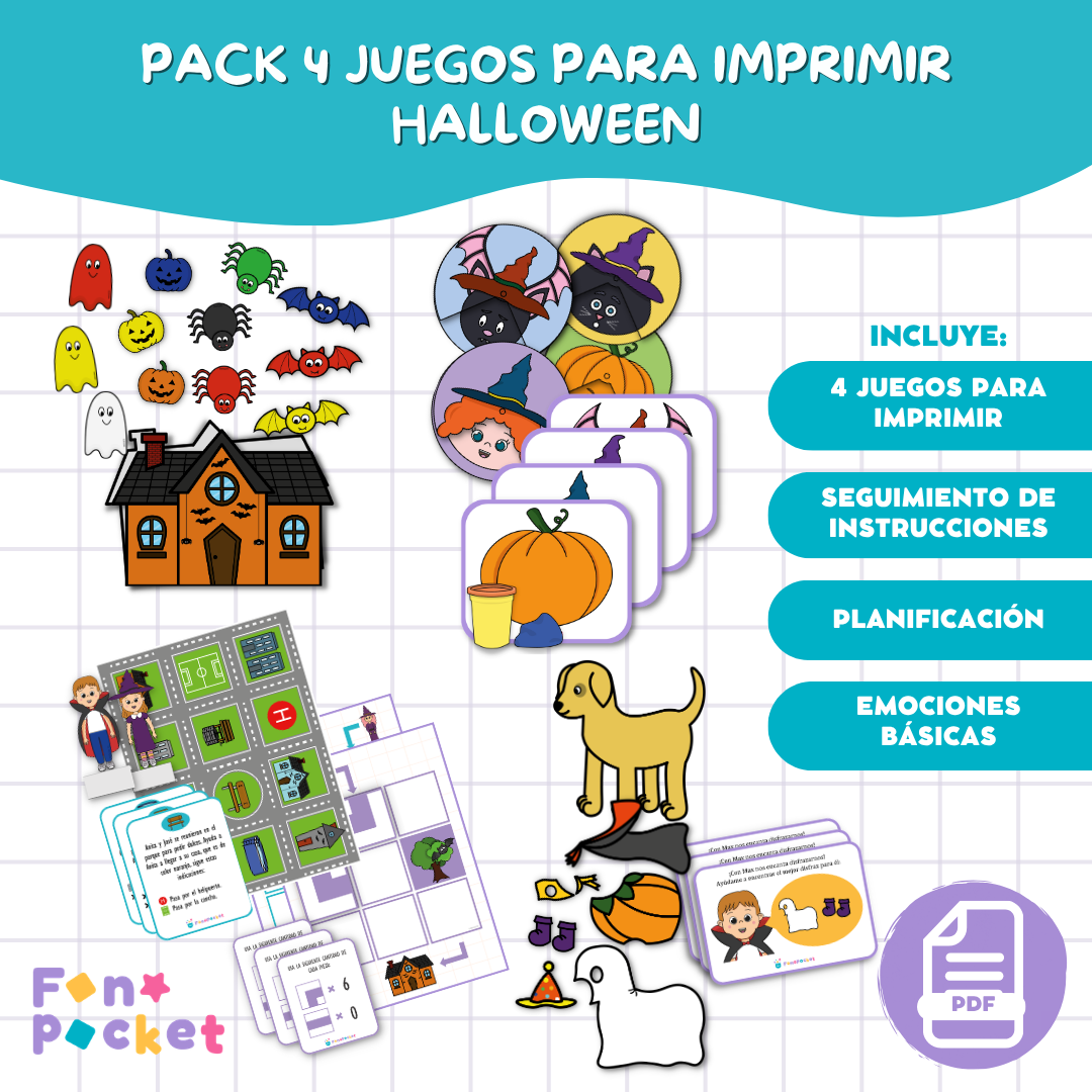 Pack imprimible Halloween