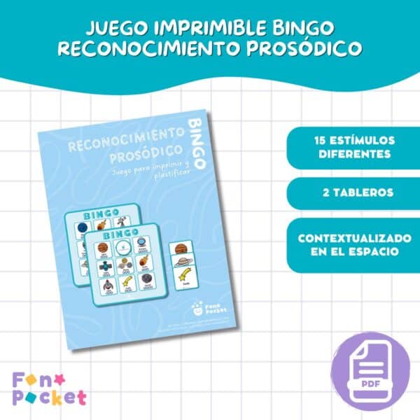 BINGO RECONOCIMIENTO PROSÓDICO FONOPOCKET