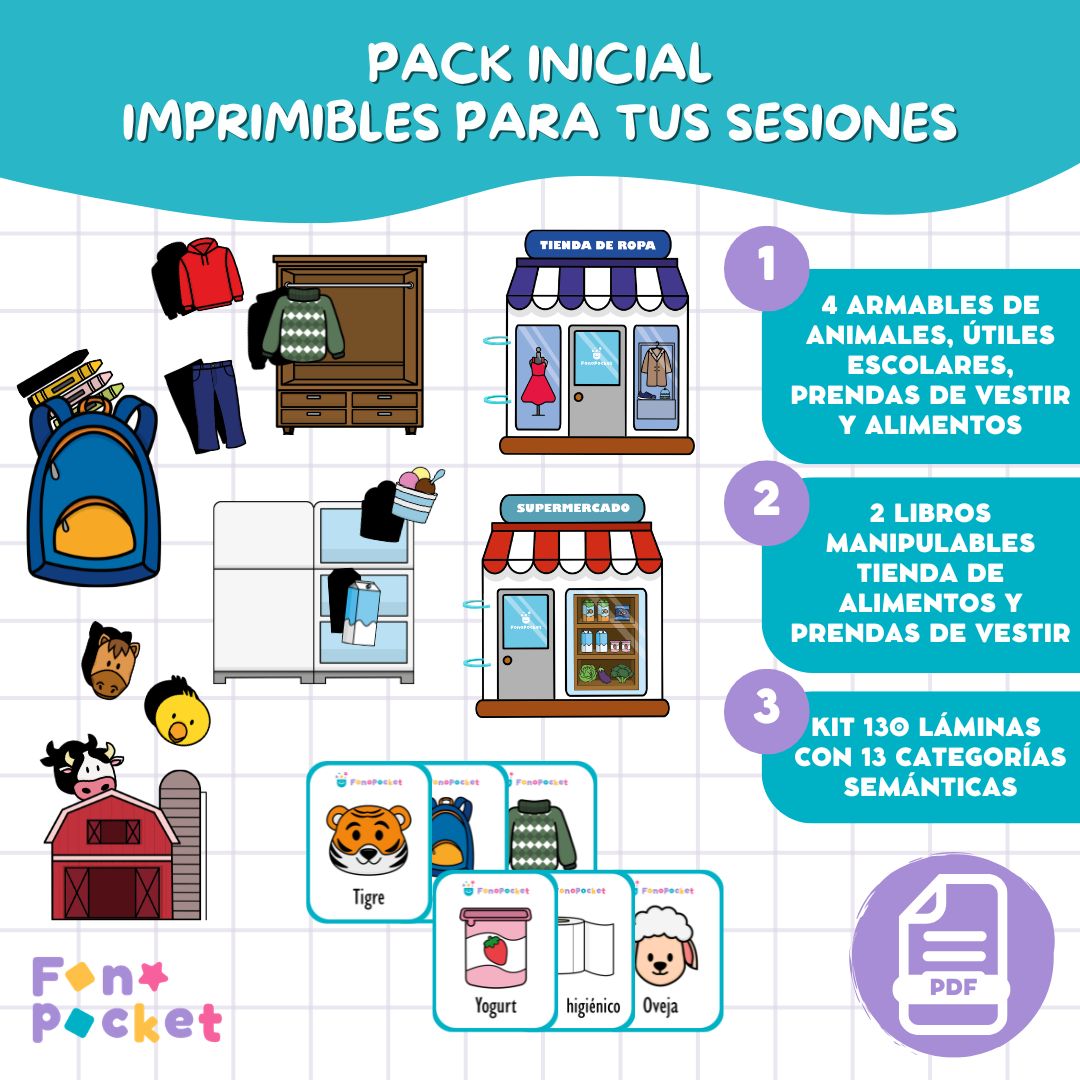 Material - Fonopocket Pack inicial - Lo básico para tus sesiones