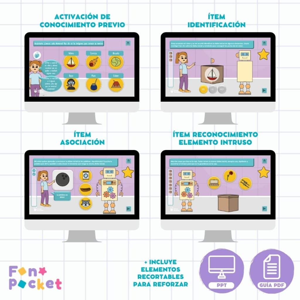 PPT Sílaba inicial Fonopocket