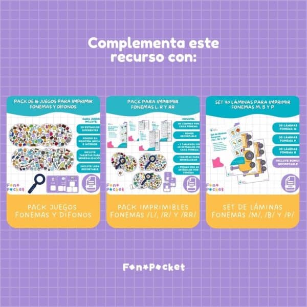 PACK DE HABLA FONOPOCKET