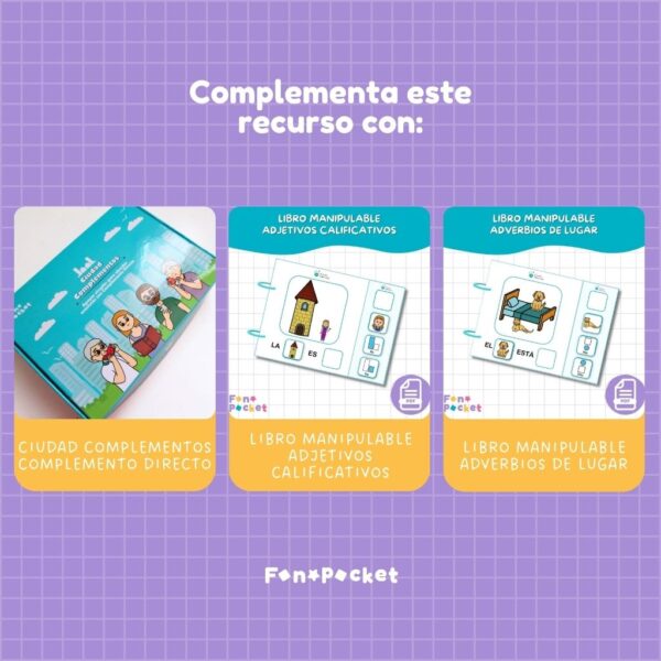 Pack imprimible Láminas para elicitar oraciones subordinadas adverbiales - Imagen 4