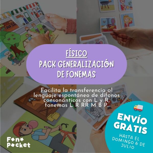 material fonoaudiológico envío gratis