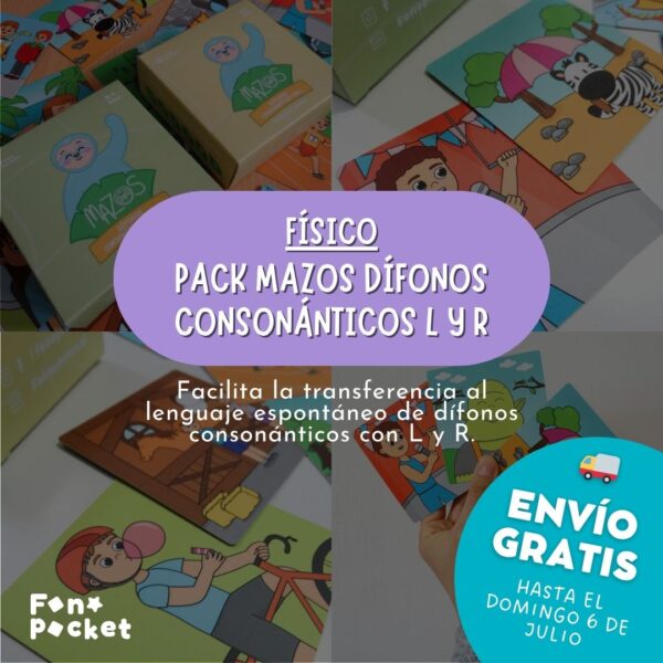 material fonoaudiológico envío gratis