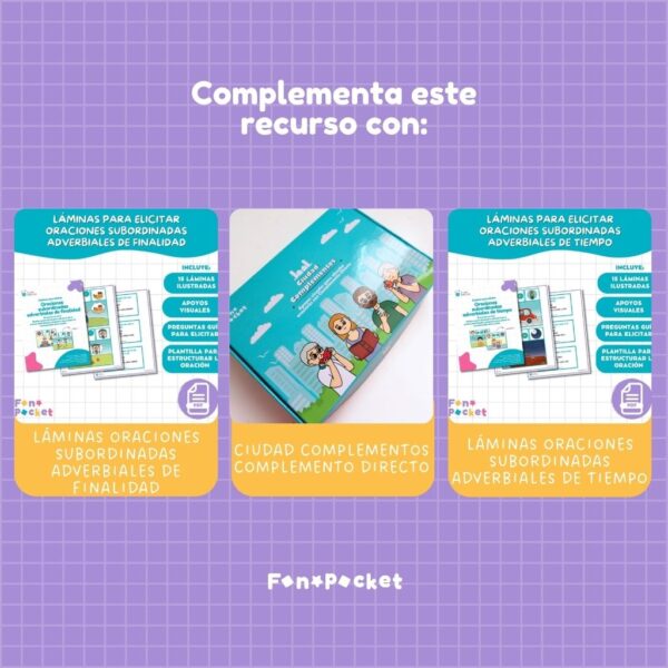 Cuadernillo oraciones con complemento directo e indirecto - Imagen 5