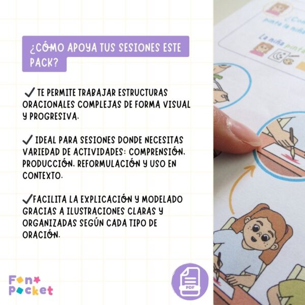 Pack Abordaje de la morfosintaxis - Imagen 3