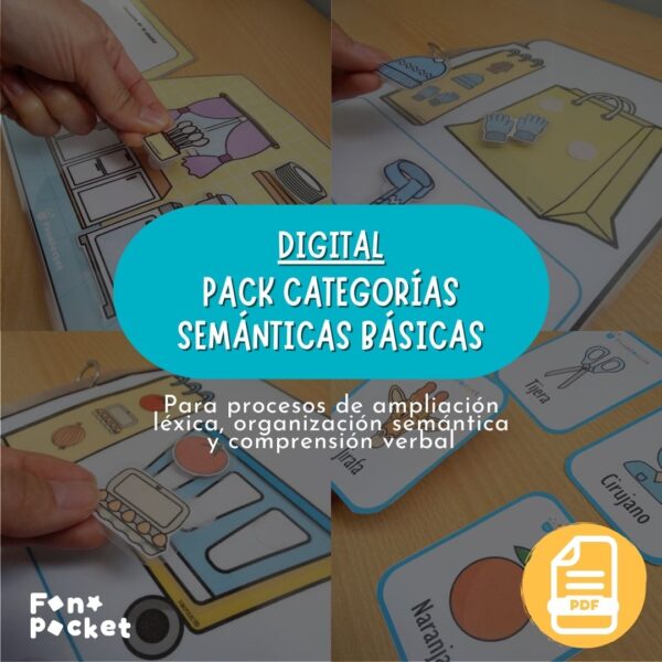 PACK CATEGORÍAS SEMÁNTICAS BÁSICAS FONOPOCKET