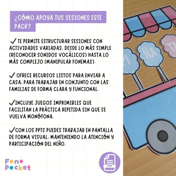 Pack Conciencia fonológica fonémica - Imagen 3