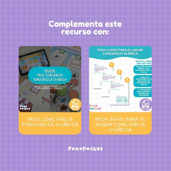 Pack Conciencia fonológica fonémica - Imagen 5