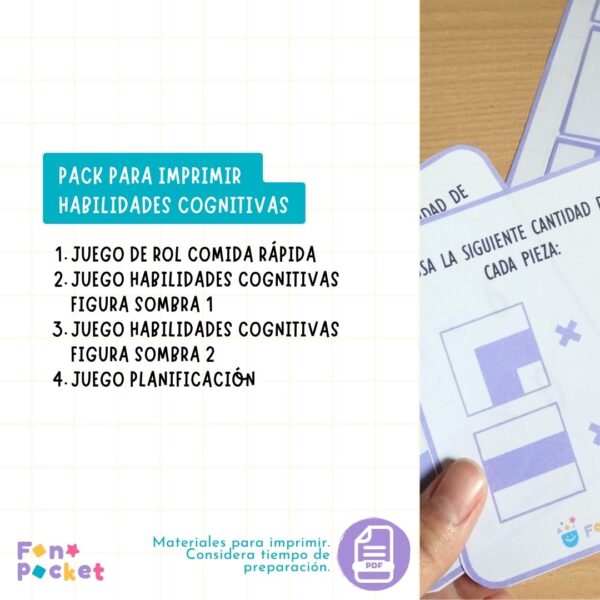 Pack Habilidades cognitivas - Imagen 2
