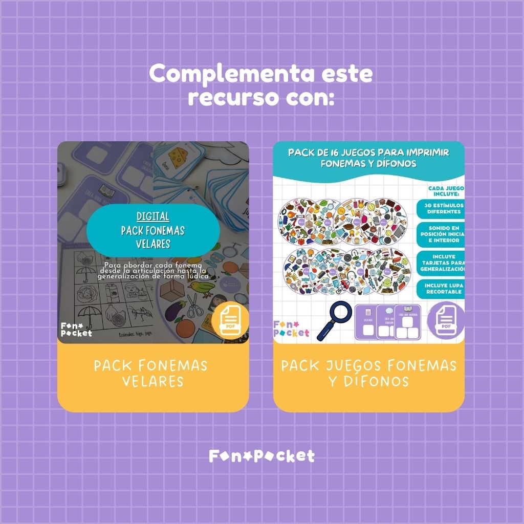 Material - Fonopocket Pack Fonemas róticos - Imagen 6