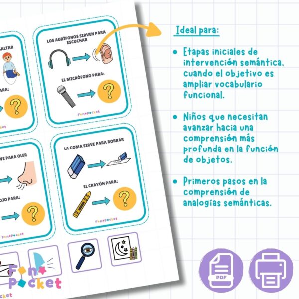 Láminas analogías relación funcional - Imagen 3
