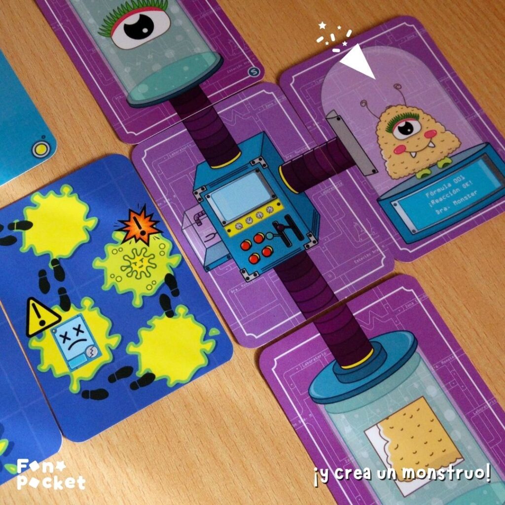 MISIÓN MONSTRUOSA UN JUEGO PARA ENTRENAR MEMORIA DE TRABAJO FONOPOCKET