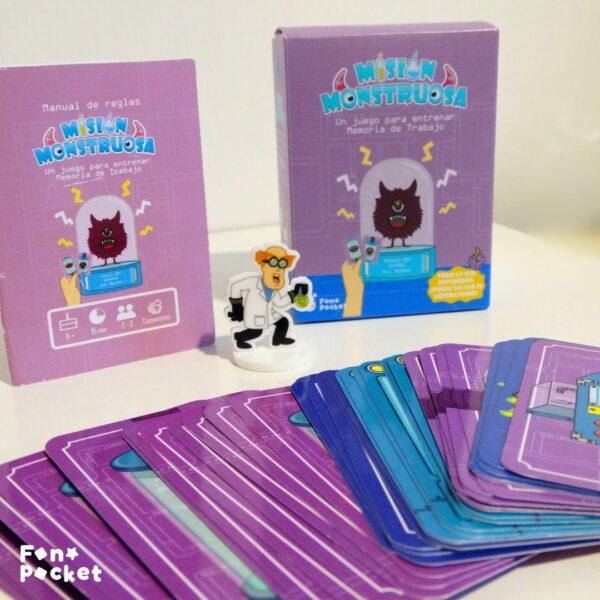 MISIÓN MONSTRUOSA UN JUEGO PARA ENTRENAR MEMORIA DE TRABAJO FONOPOCKET