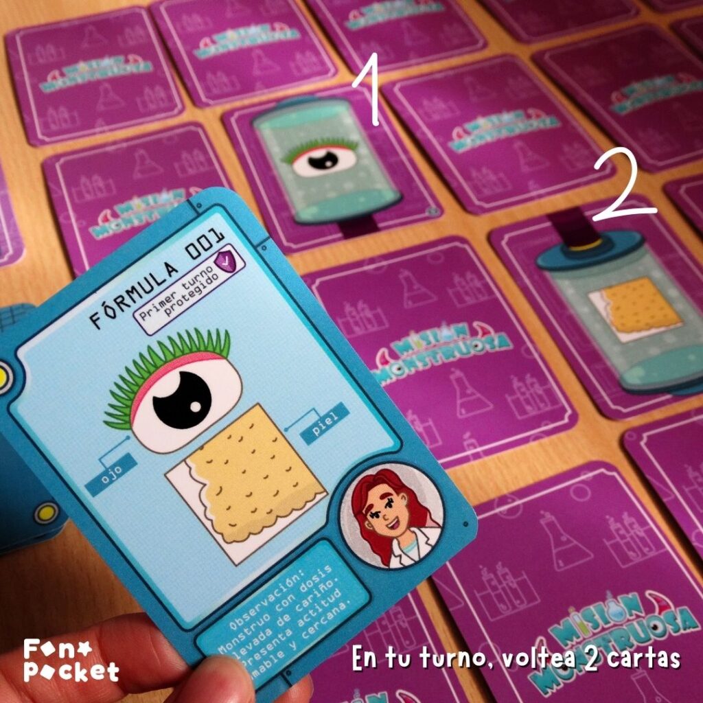 MISIÓN MONSTRUOSA UN JUEGO PARA ENTRENAR MEMORIA DE TRABAJO FONOPOCKET