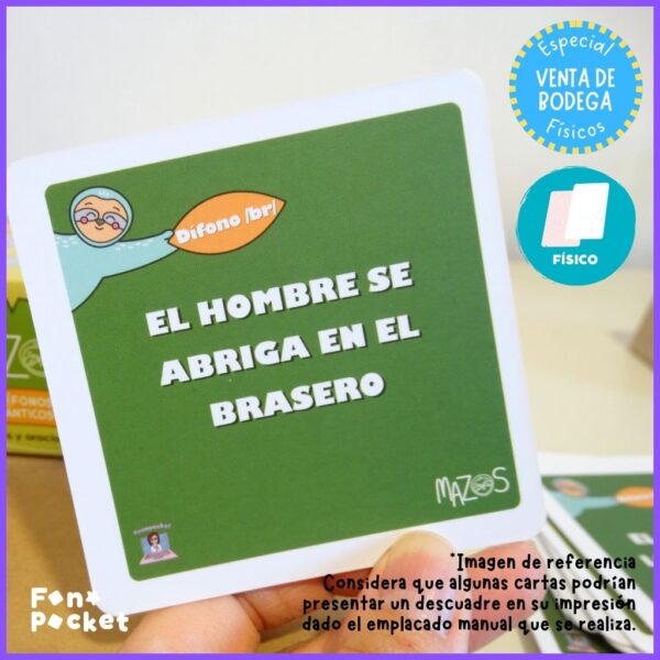 Mazos 46 tarjetas Dífonos con /r/ 1° Edición - Imagen 2