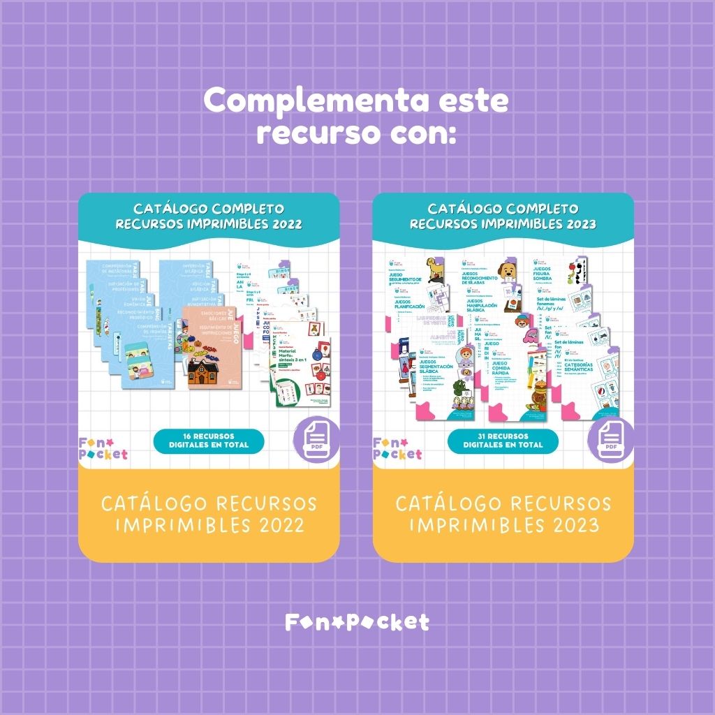 Material - Fonopocket Catálogo recursos imprimibles 2024 - Imagen 7
