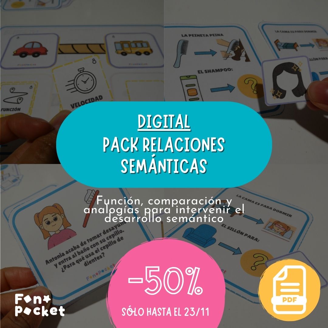 Material - Fonopocket Pack Relaciones semánticas