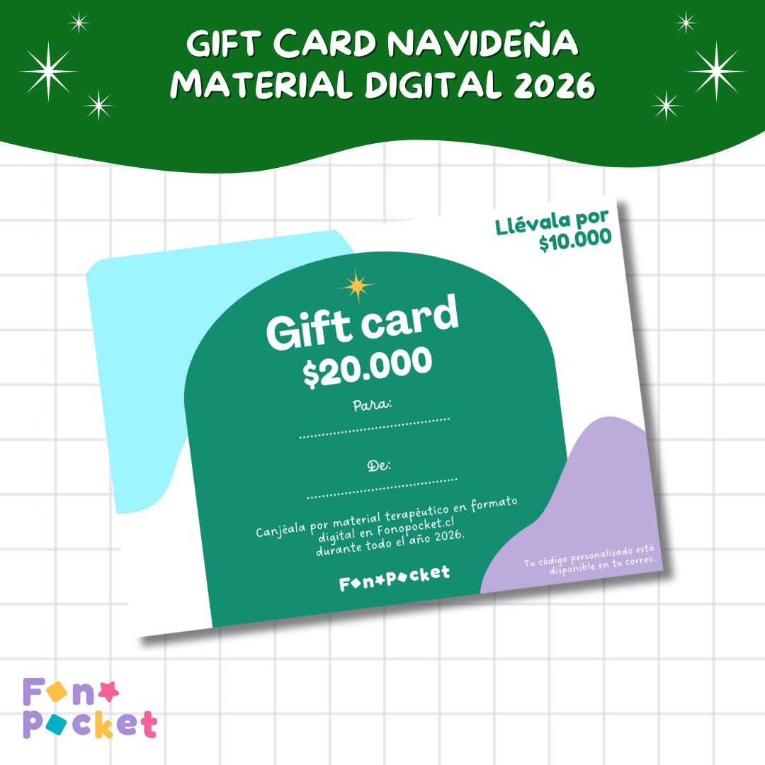 Material - Fonopocket gift card
