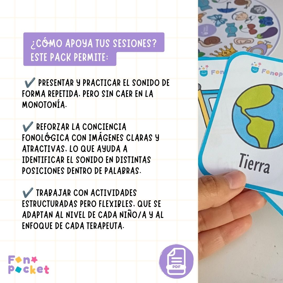 Material - Fonopocket fonemas róticos intervención en fonética